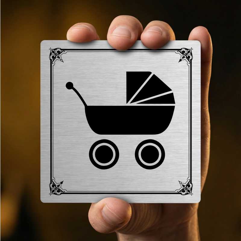 Kočárkárna, 100x100mm, pergamen, Nebraska